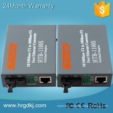 HTB-3100 Singlemode Netlink 10 / 100m Einzelfaserkonverter FC Connector